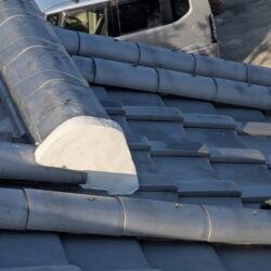 あま市I様邸　棟尻シックイ補修工事