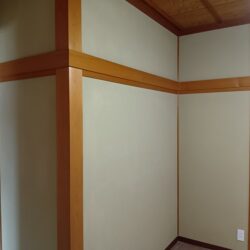 名古屋市Y様邸　室内聚楽壁塗り工事