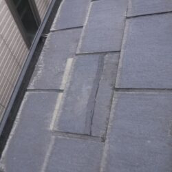 あま市H様邸　カラーベスト割れ応急工事